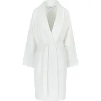 Casilin - Badjas voor Dames en Heren - Maat M - Sauna Wafelbadjas Voor Volwassen - Met riem - Katoen - Absorberend - Wasmachinebestendig - Wit