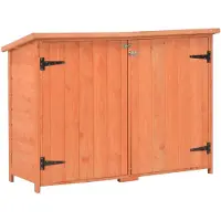 vidaXL Tuinberging 128x42x91 cm hout