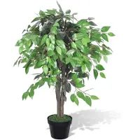 vidaXL Kunst vijgenboom met pot 90 cm