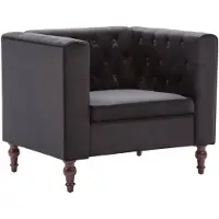 vidaXL Fauteuil fluweel zwart