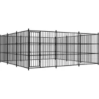 vidaXL Hondenkennel voor buiten 450x450x185 cm