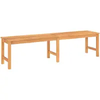 vidaXL Tuinbank 180 cm massief teakhout