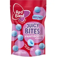 Red Band Juicy bites - berries - frambozensmaak vulling - 8x145g