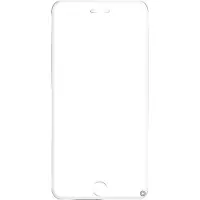 FORCE CASE , Screenprotector geschikt voor iPhone 8 Plus / 7 - Organic Glass 3D, Transparant
