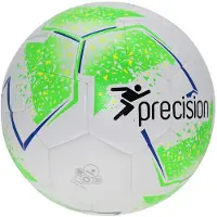 Precision voetbal Fusion Sala polyurethaan wit/groen maat 3