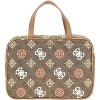 GUESS Travel Case Dames Beautycase - Brown Multi - One Size