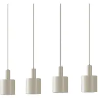 LINDBY Hanglampe , Ovelia, dimbare, Beige, Keuken, Metaal, Modern