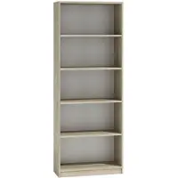 Topeshop Rekken, R60 SONOMA boekenplank voor kantoren (60 x 30 x 182 cm)