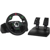 Esperanza DRIFT - Ensemble volant et pédales - filaire - pour PC, Sony PlayStation 3