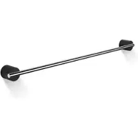 DECOR WALTHER Handdoekstang Stone Mat Zwart Chrome 60 cm