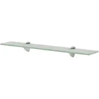 vidaXL Zwevend schap 60x10 cm 8 mm glas