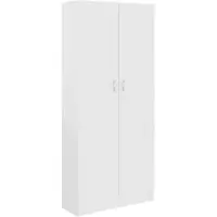 vidaXL Boekenkast 82,5x30,5x185,5 cm bewerkt hout wit