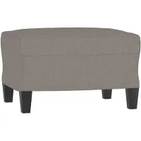 vidaXL Voetenbank 60x50x41 cm stof taupe