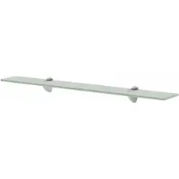 vidaXL Zwevend schap 70x10 cm 8 mm glas