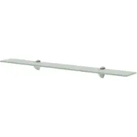 vidaXL Zwevend schap 80x20 cm 8 mm glas