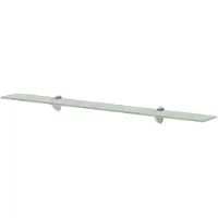 vidaXL Zwevende plank 90x20 cm 8 mm glas