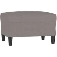 vidaXL Voetenbank 60x50x41 cm stof taupe
