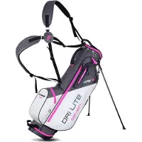 Big Max Golf Big Max Dri Lite Seven G Standbag Charcoal Fuchsia