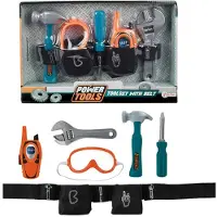 Toi-Toys Power Tools Gereedschapset in Riem 6-delig
