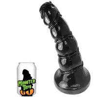 Gangbangster - Gobby - Dildo- 25 x 7,8 cm - PVC - Zwart