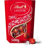 Lindt LINDOR Melk Chocolade bonbons - 500 gram - Premium Zwitserse chocolade