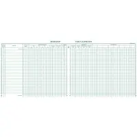 Exacompta Boekhoudingsregister BTW verkoop -31 lijnen - genummerd - met identificatieblad - Nederlandstalig - ingebonden - 80 blad - - 14610X