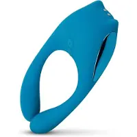 EasyToys - Flexibele Koppel Vibrator - Vibrators voor Vrouwen en Mannen - Sex Toys voor Vrouwen - Vibrators - Blauw