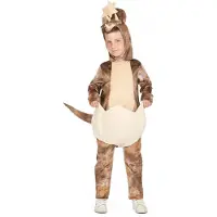Vegaoo - Uit het ei dinosaurus vermomming voor kinderen