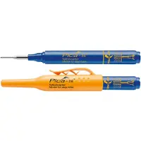 PICA diepgatmarkeerstift blauw