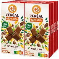 CEREAL 12x Chocolade Tablet Melk-chocolade 85 Gr