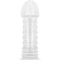 EasyToys Online Only Genopte Penis Sleeve - Transparant