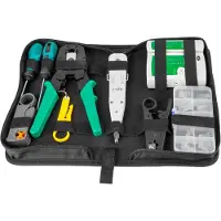 ABC-led Netwerk toolset - 10 delig - Met etui