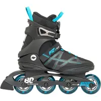 K2 Rolschaatsen - F.I.T. 80 Boa - Blauw/Zwart - Skeelers - - 39,5 - Rolschaatsen