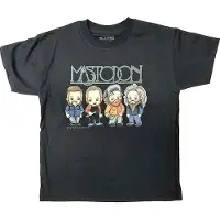 Ginza.se Mastodon - Band Character Kinder T-shirt - Kids tm 12 jaar - Zwart