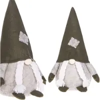 Springos Gnome Grijs 1 Stuk 35 cm