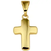 Trendjuwelier huiscollectie 4014856 Gouden bedel kruis