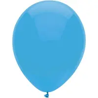 Haza Ballonnen Licht Blauw : 100 Stuks