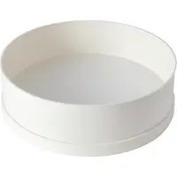 Schneider Meelzeef nylon gaas, kunststof rand, hoogte: 90 mm, ø: 300 mm, Keukenzeef, Wit
