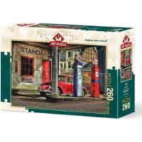 Art puzzle Legpuzzel Tankstation – 260 Stukjes – 34 x 48 CM