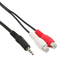 InLine klinke cinch bu audiokabel 2m audiokabel 1x