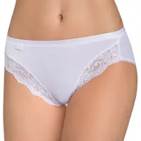 Sloggi Romance Dames Tai slip met kant - Wit - Maat 36
