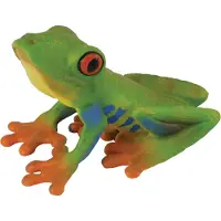 Collecta Figurine - Roodoogmaki-Kikker - (M) - Handgeschilderd - Miniatuur
