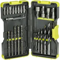Ryobi - Coffret de 30 accessoires de perçage-vissage et boulonnage - RAK30MIX