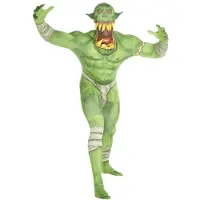 Coolstuff Orc Jaw Dropper Groen - SecondSkin - Verkleedkleding - 152/160 cm