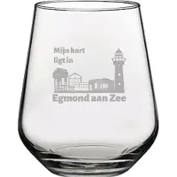 Pasabahce Gegraveerde Drinkglas 42,5cl Egmond aan Zee