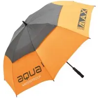 Big Max Golf Big Max Aqua Golfparaplu Oranje Grijs