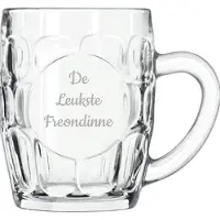 Libbey Gegraveerde Bierpul 55cl De Leukste Freondinne