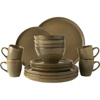 Dutch rose Serenity serviesset (16-delig) Camel