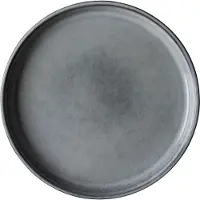 Dutch rose Serenity Borden - Ø 18,5cm - Stoneware Handgemaakt - Grijs
