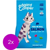 Edgard & Cooper Adult Zalm - Kattenvoer - 2 x 2 kg